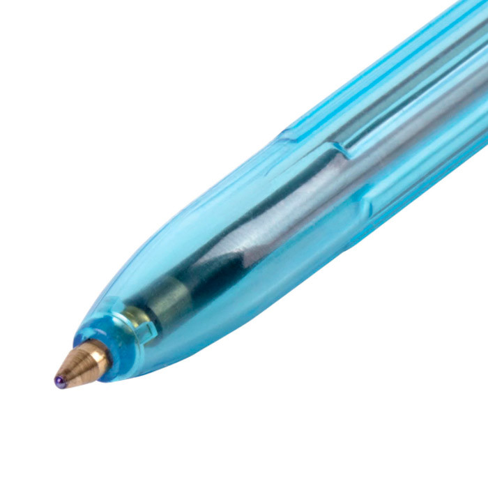 Ручка шариковая Staff Office, 1мм, синяя, голубой тонированный корпус - фото 4 - id-p100162650