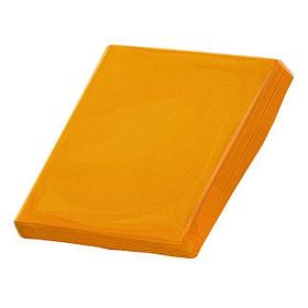 Бумажные салфетки Spa Premium, 33x33см, 2 слой, 25 листов в упаковке, цвет Оранжевый