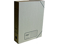 Папка картонная архивная на резинках Kris Eco АС-7e, 70мм, 325х250х70мм, бурая
