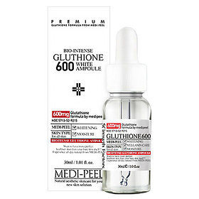 Medi-Peel bio-intense gluthione 600 White Ampoule Осветляющая сыворотка с глутатионом 30 мл.