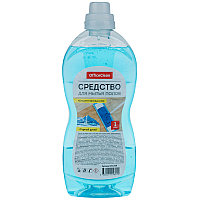 Жидкое средство для мытья полов и стен OfficeClean, Горный ручей, концентрат 1л в бутылке