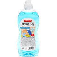 Жидкое средство для мытья полов OfficeClean, Антибактериальное, Морской бриз, 1л в бутылке
