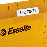 Папка картонная подвесная Esslte Plus, Foolscap, 412x240мм, 300л, 210гр/м2, жёлтая, фото 2