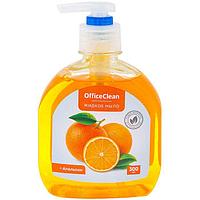 Жидкое мыло OfficeClean, Апельсин, 300мл, с дозатором