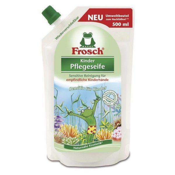 Жидкое мыло Frosch, Детское, 500мл, запасная упаковка - фото 1 - id-p100161899