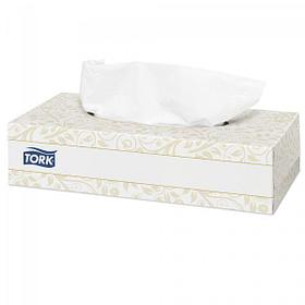 Бумажные салфетки Tork Premium для лица, мягкие, 2 слоя,  белые, упакованы по 100шт