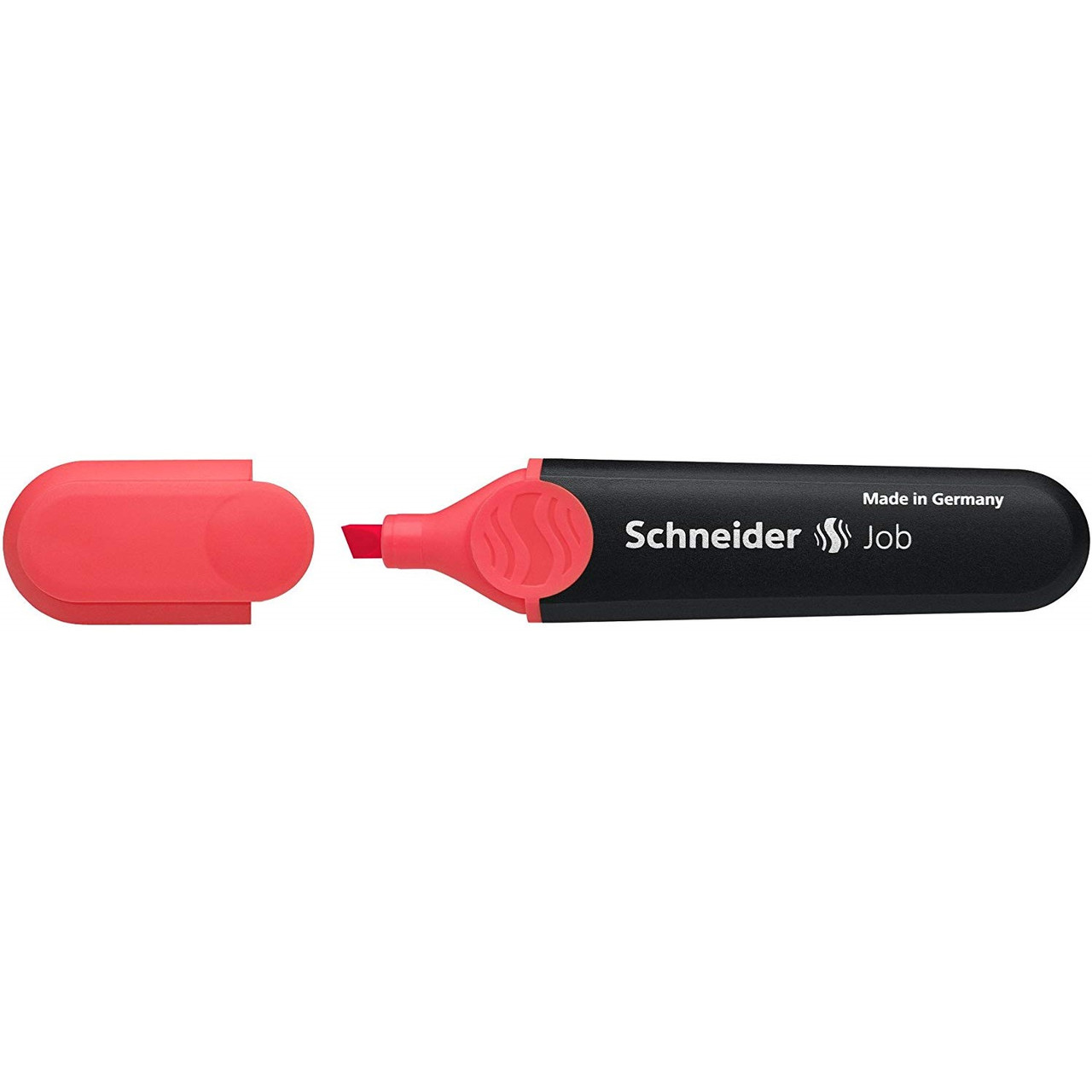 Текстовыделитель Schneider Job, 1-5мм, скошенный наконечник, водная основа, красный - фото 1 - id-p100166815