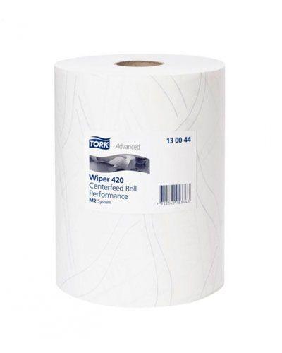 Бумажные полотенца Tork Plus для диспенсеров с центральной вытяжкой, 125м, 2 слоя, белые