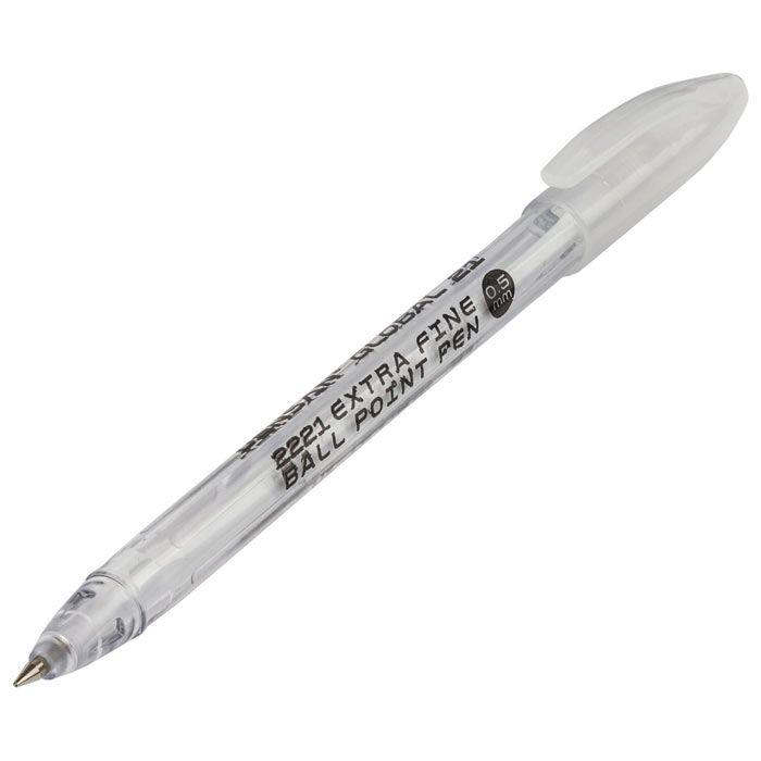 Ручка шариковая Pensan Global-21, 0,5мм, чёрная, прозрачный корпус - фото 5 - id-p100165903