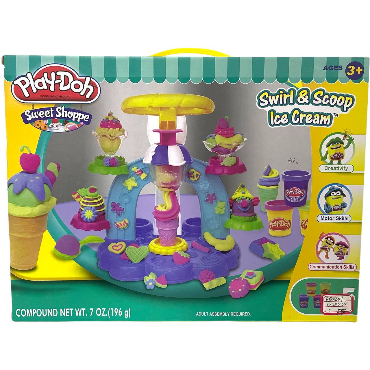 PD8607 Play doh Пластилин делаем мороженное и сладости, 40*30см