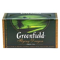 Чай зелёный Greenfield, серия Flying Dragon, 25 пакетиков по 2гр