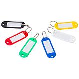 Брелоки пластиковые для ключей Staff Basic, 58x20мм, ассорти, 12шт в упаковке, фото 6