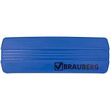 Губка для досок Brauberg, 160x55мм, фетр, магнитное крепление, синяя, в пакете, фото 8
