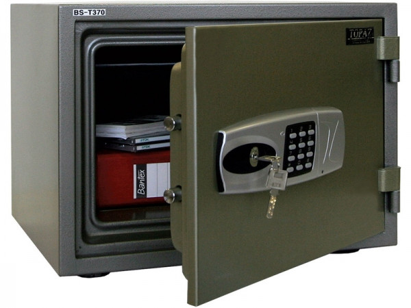 Огнестойкий сейф Booil TOPAZ BST-360 с лотком, с электронным и ключевым замками - фото 1 - id-p100164121
