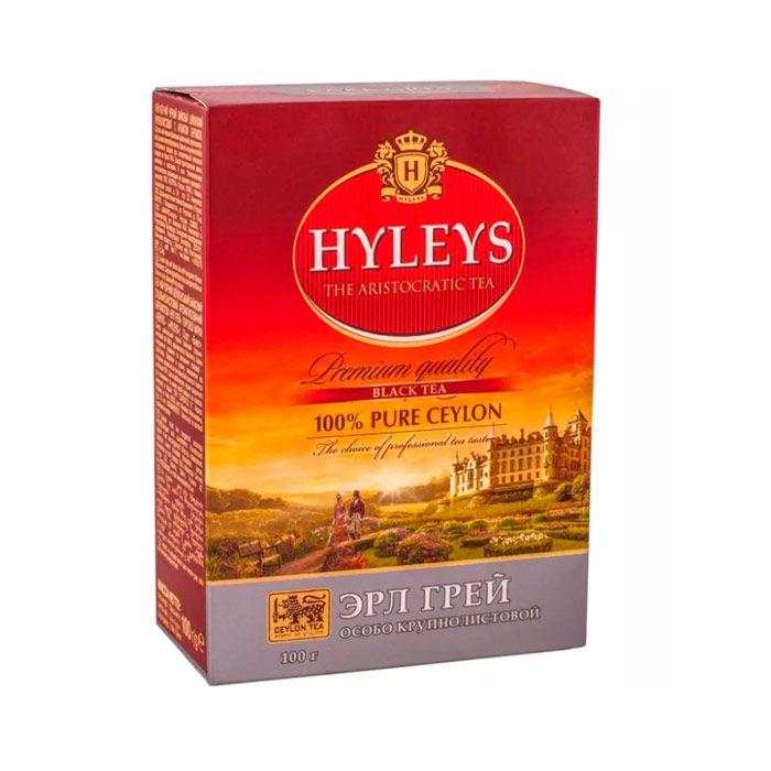 Чай чёрный Hyleys, серия Earl Grey, листовой, 100гр - фото 1 - id-p100166129