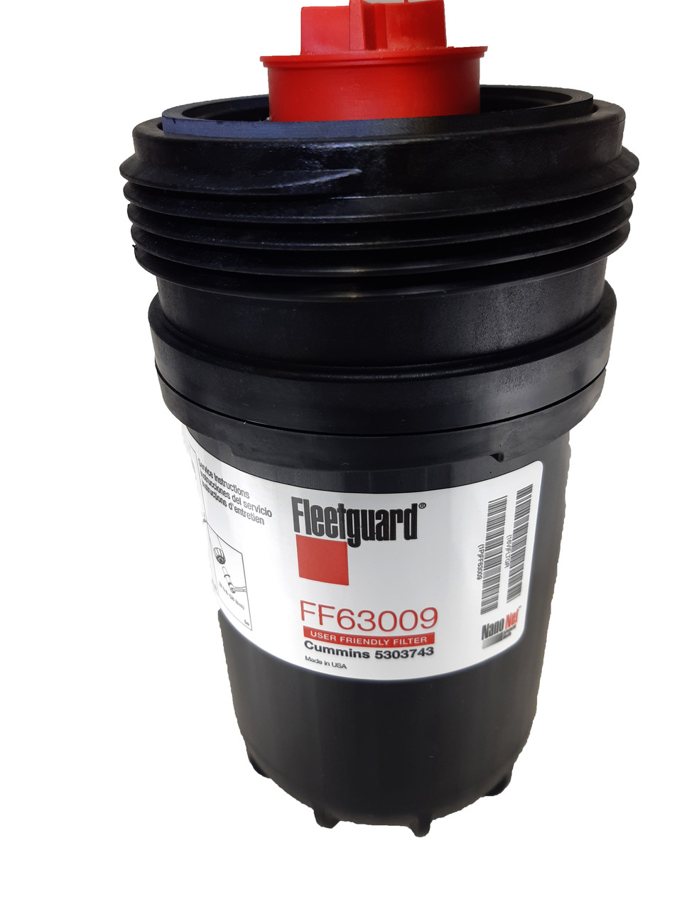 Топливный фильтр тонкой очистки FLEETGUARD FF63009  CUMMINS 5303743
