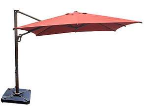Зонт "Квадро" 3*3м (бордовый ) с утяжелителями