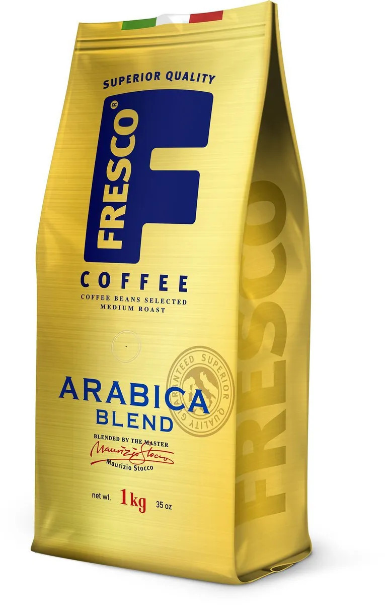 Fresco "Arabica Blend №9", кофе в зернах, Россия, 1 кг