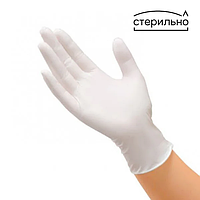 Стерильные перчатки «Exam-Smooth» диагностические латексные