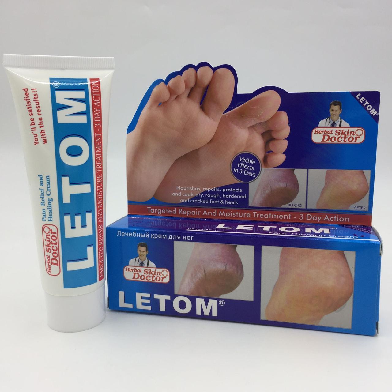 Крем для ног лечебный увлажняющий Letom (от трещин на пятках, увлажняющий) Heel Balm - фото 1 - id-p92043725