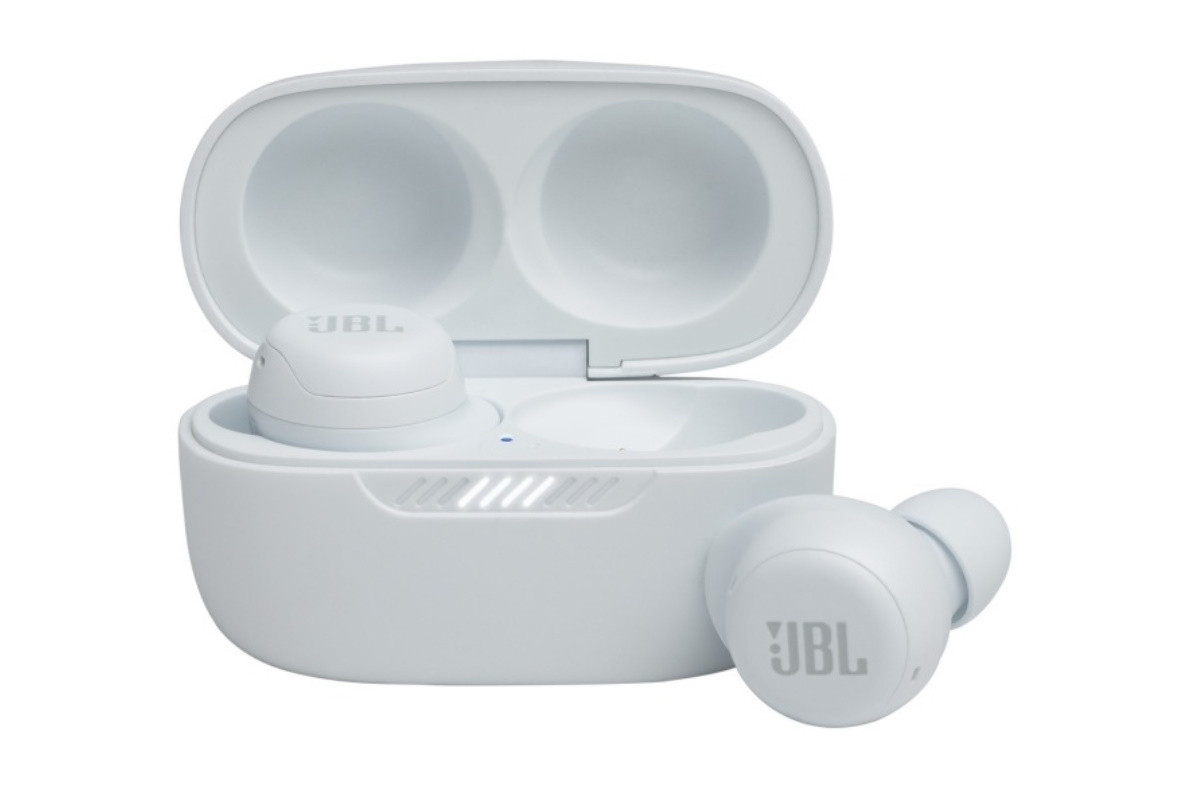 Наушники JBL Live Free NC+ TWS, White - фото 1 - id-p100170795