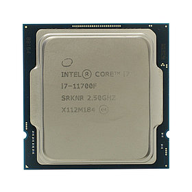 Процессор, Intel, i7-11700F LGA1200, оем, 16M, 2.50 GHz, 8/16 Core Rocket Lake, 65 Вт, без встроенной