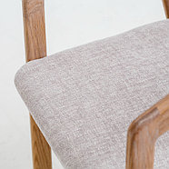 Кресло - беленый дуб, мягкое сидение, фото 7