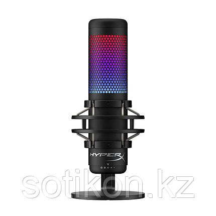 Настольный микрофон HyperX HMIQ1S-XX-RG/G (4P5P7AA) Quadcast S на подставке, фото 2