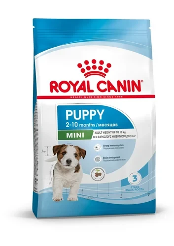 ROYAL CANIN Mini Puppy для щенков мини пород в возрасте от 2 до 10 месяцев 800гр - фото 1 - id-p100233725