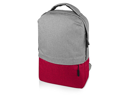 Рюкзак Fiji с отделением для ноутбука, серый/красный 207C, фото 2