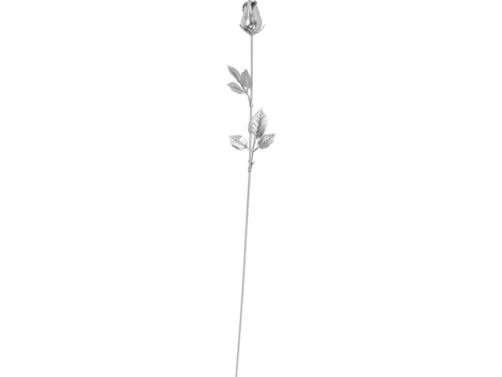 Роза с серебряным бутоном - фото 1 - id-p69335553