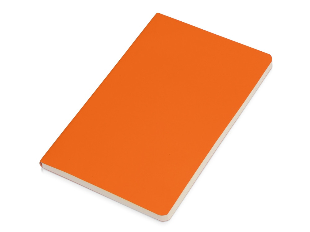 Блокнот А5 Softy 13*20,6 см в мягкой обложке, оранжевый - фото 1 - id-p100234938