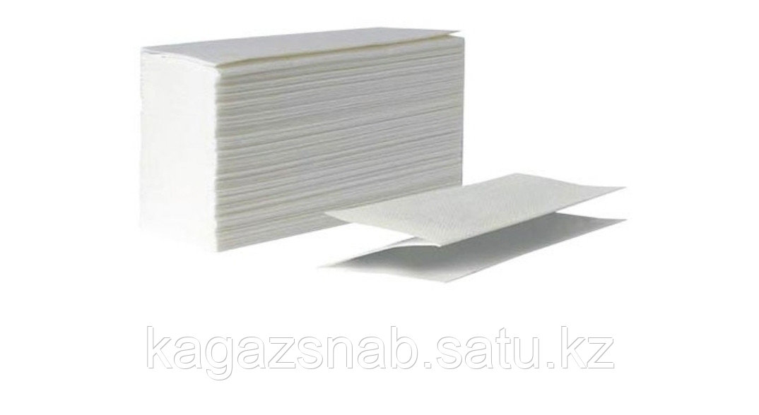 Полотенце бумажное Z-укладка, целлюлоза 21*23 см размер листа