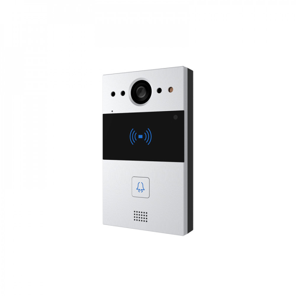2-проводной компактный SIP- аудио/видео домофон со считывателем RFID-карт и NFC   R20A-2