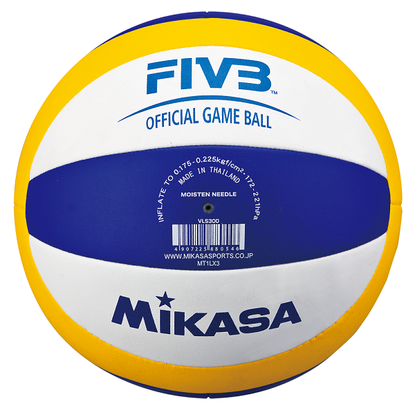 Пляжный волейбольный мяч Mikasa VLS300 FIVB - фото 4 - id-p100249404