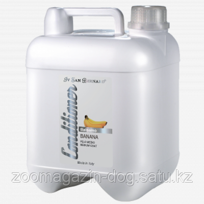 ISB TRAD SLS BANANA CONDITIONER PLUS Кондиционер для шерсти средней длины, 5л