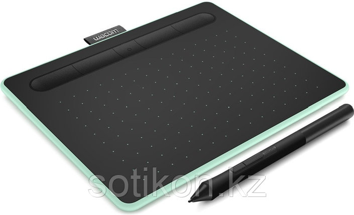 Графический планшет Wacom Intuos S Bluetooth Pistachio фисташковый, фото 2