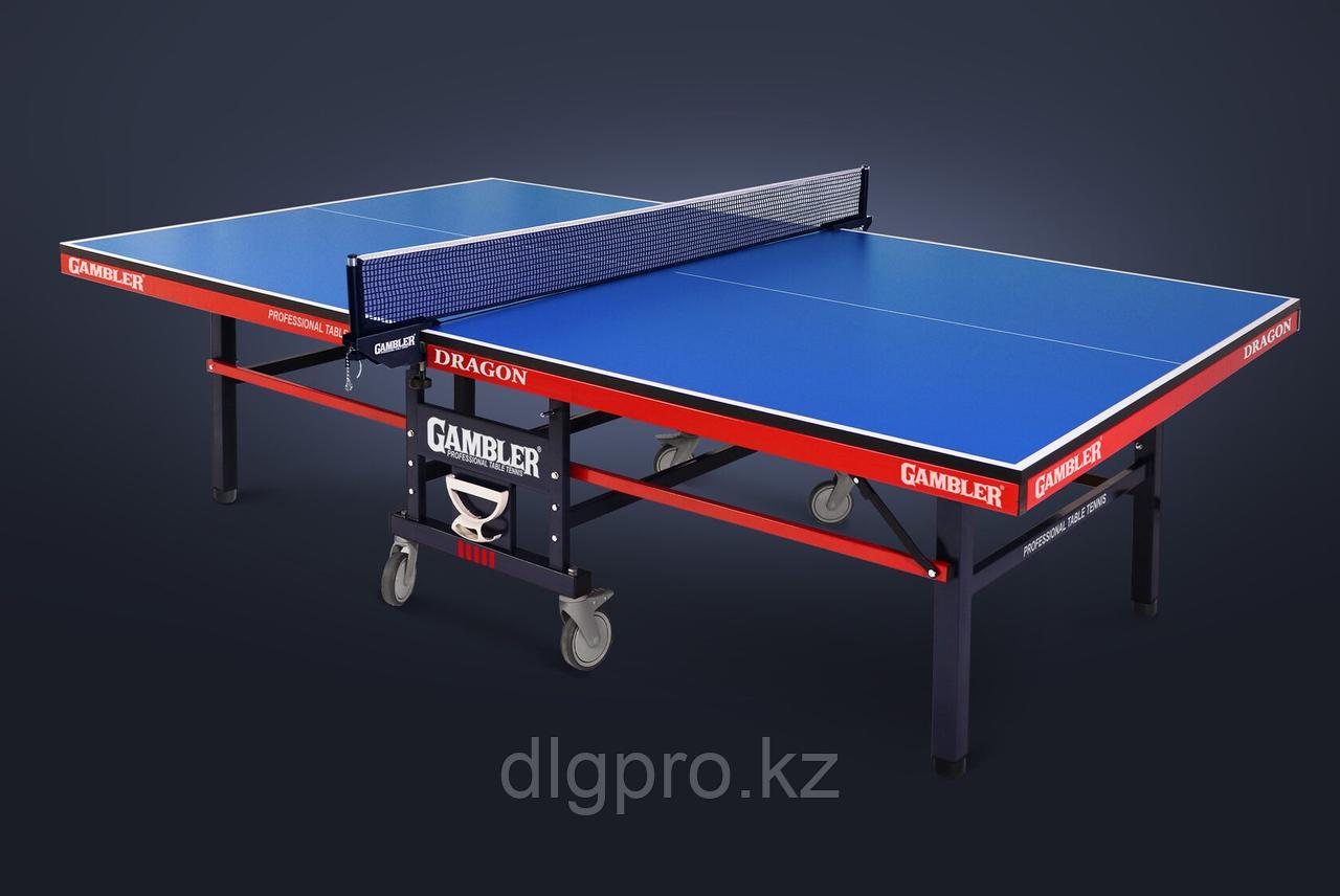 Стол теннисный GAMBLER DRAGON BLUE - фото 3 - id-p100244861