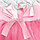 Юбка пачка детская с атласной окантовкой для танцев розовая 30-36 размер, фото 5