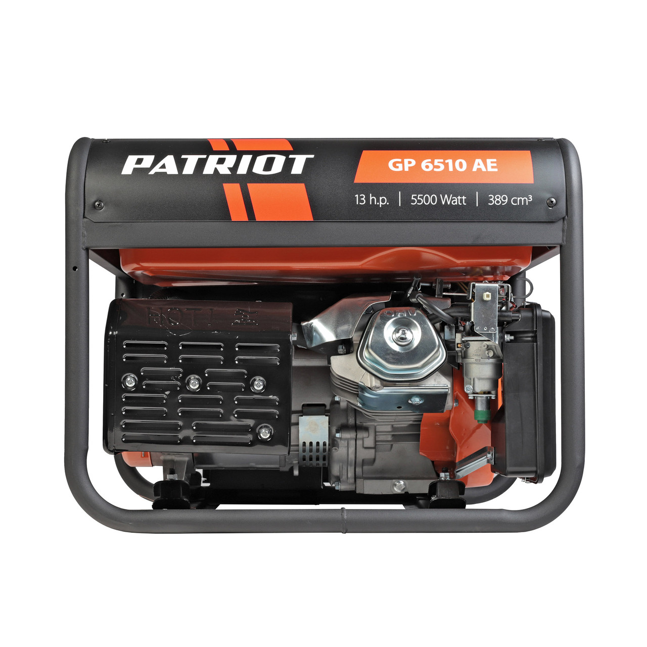 Генератор бензиновый Patriot GP 6510AE 474101580 (5.5 кВт, 220 В, ручной/электро, бак 25 л) - фото 4 - id-p100256925