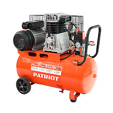 Поршневой ременной компрессор PATRIOT PTR 50-360I 525301960 (2,2 кВт; 50 л; 360 л/мин; 10 бар; 220 В, масляный