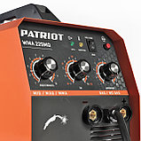 Полуавтомат сварочный инверторный PATRIOT WMA 225MQ 605301755 (от 40 до 220 А), фото 9