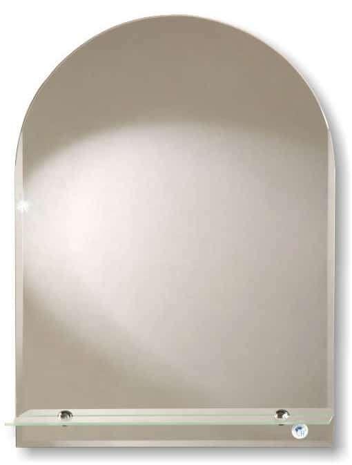 Зеркало Континент Арка (390х590) с полкой - фото 1 - id-p100263738