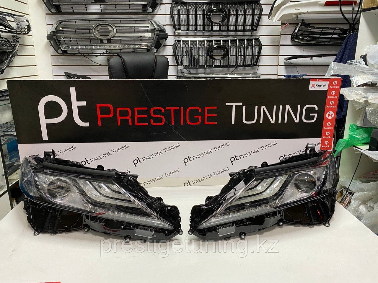 Передние фары на Camry V70/75 от комплектации GR (3.5) на европейскую сборку