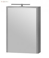 Зеркальный шкаф ЮВЕНТА LvrMC-50 структурный серый