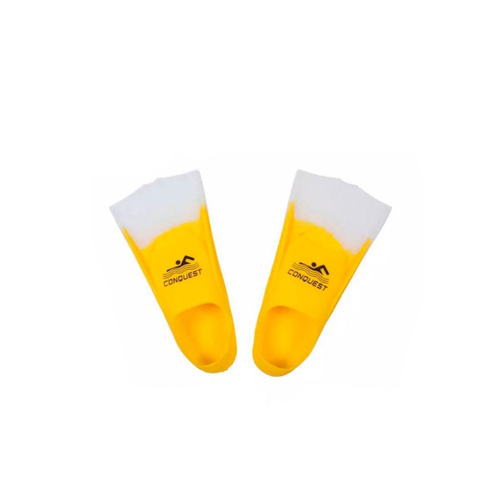 Ласты для плавания Conquest (M 36-38,желтый)