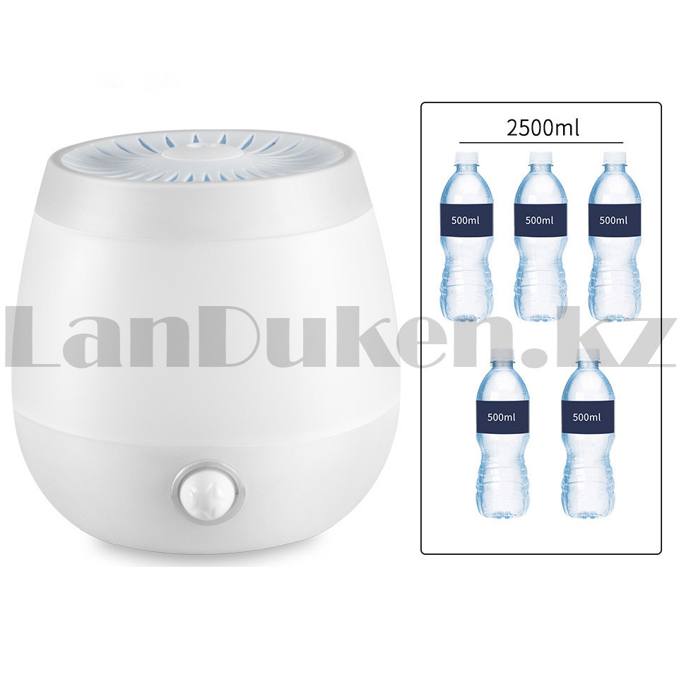 Увлажнитель воздуха арома-лампа ночник Humidifier XY32 2,5 л белый - фото 7 - id-p100269446