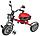 Детский трехколесный велосипед 5199 красный, фото 5