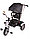 Детский трехколесный велосипед 5199 черный, фото 3