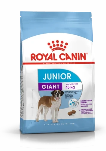 ROYAL CANIN Giant Junior для щенков очень крупных пород (вес взрослой собаки больше 45 кг) 15кг - фото 1 - id-p100274209